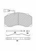 IVECO 98120044 Brake Pad Set, disc brake
